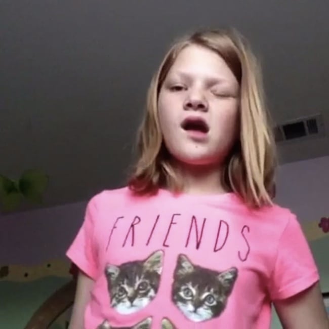 10-year-old girl's flirtatious Vine has become the new 