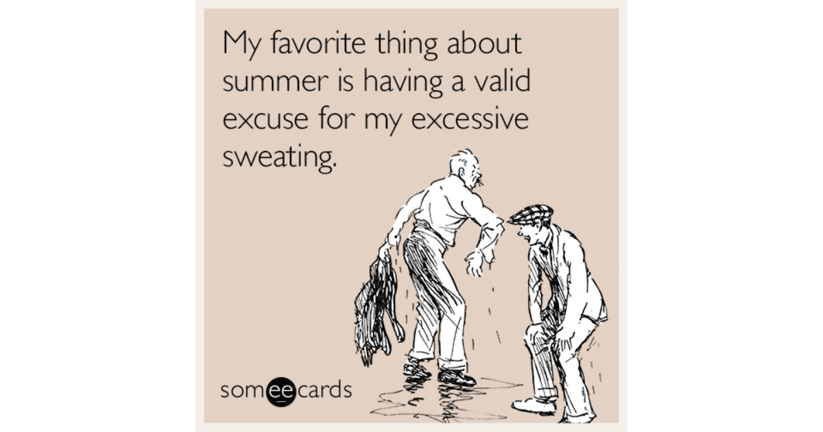 My favorite thing about summer is having a valid excuse for my ...