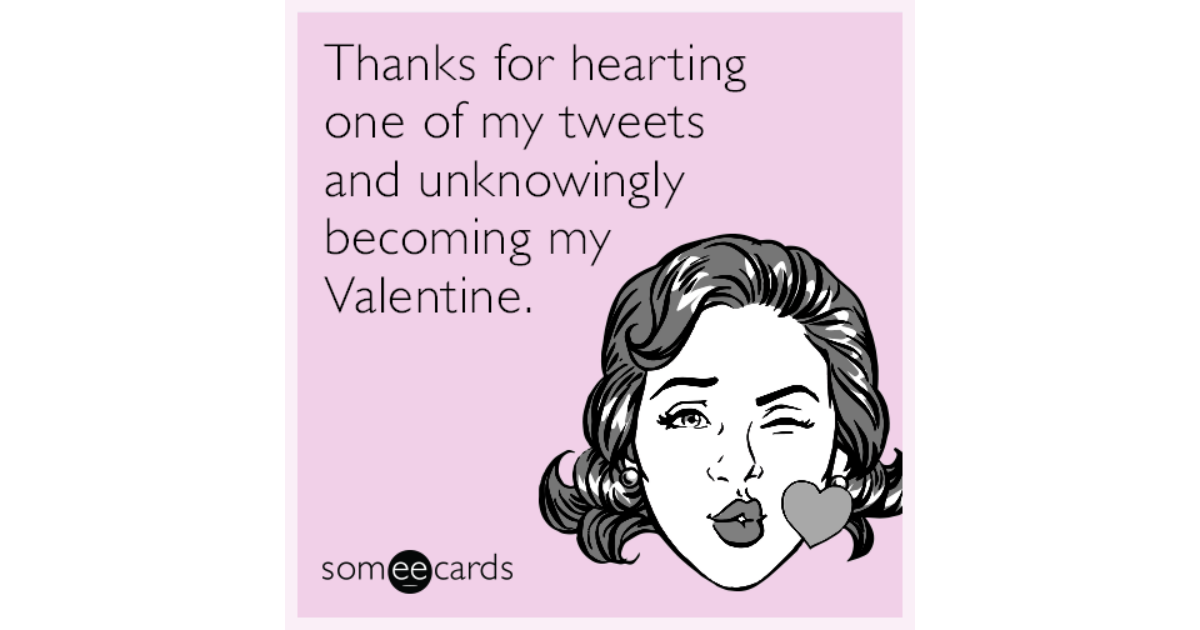 twitter valentines day challenge