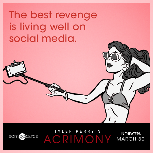The best revenge is living well on social media.