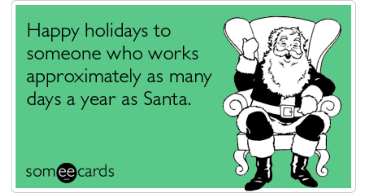 happy holidays ecard funny