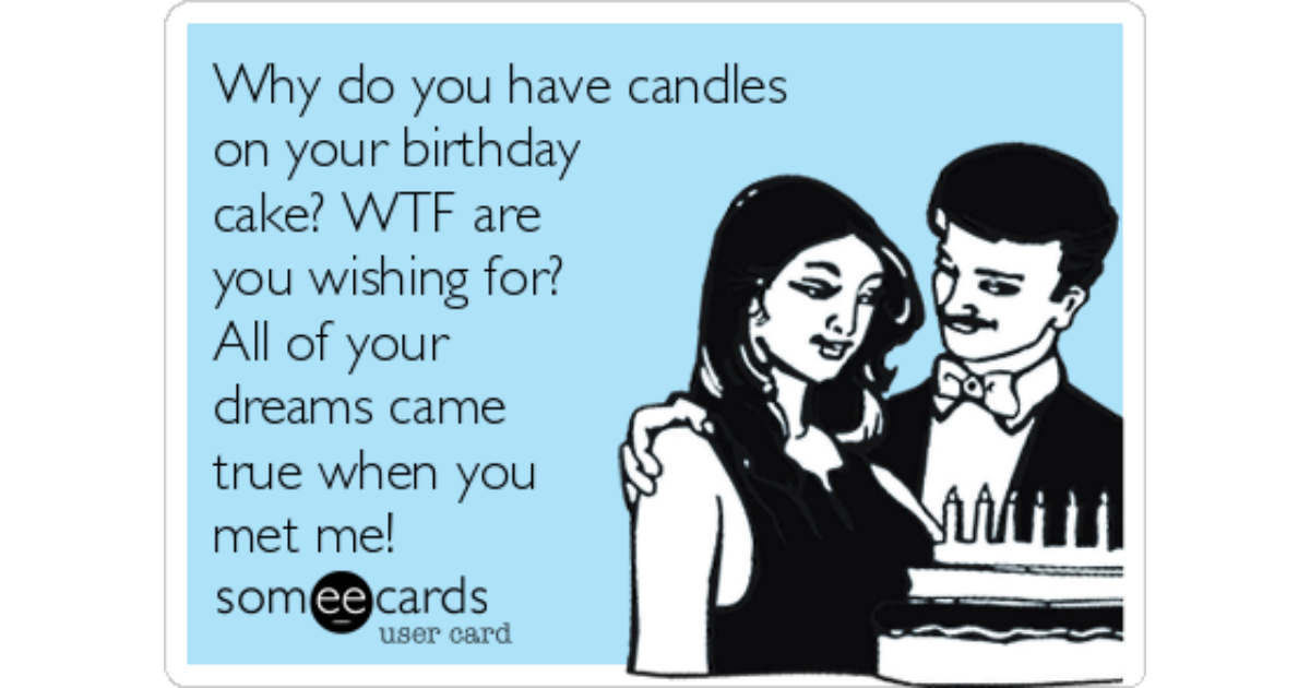 Why do you have candles on your birthday cake? 