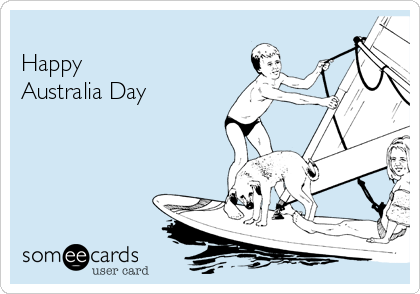 
Happy 
Australia Day