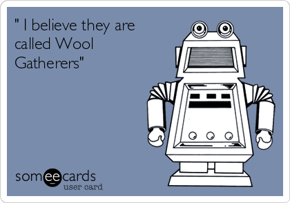 " I believe they are 
called Wool
Gatherers"