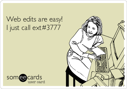 
Web edits are easy!
I just call ext#3777