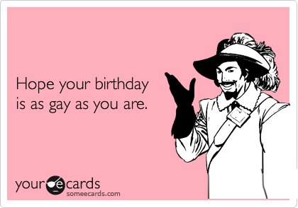 Risultati immagini per BIRTHDAY GAY