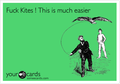 Fuck Kites ! This is much easier

