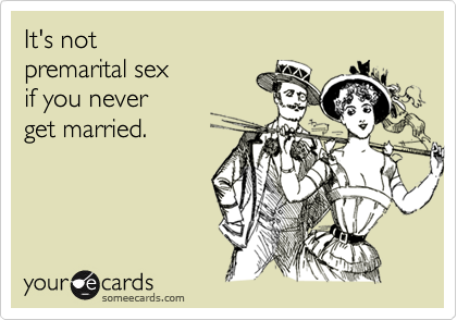 sexual reasons not to get married