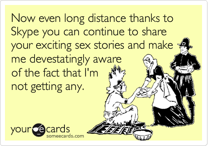 Now Even Long Distance Thanks To Skype You Can Continue To Share Your Exciting Sex Stories Now Even Long Distance Thanks To Skype You Can Continue To Share Your Exciting Sex Stories