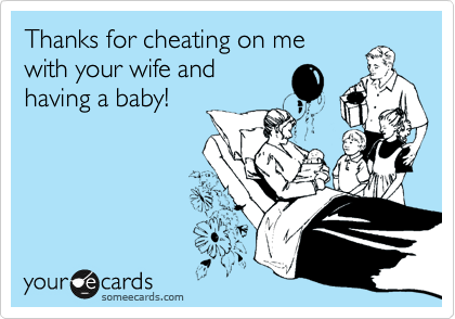 someecards cheating women