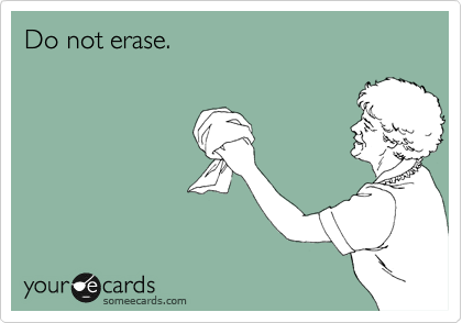 Do not erase.