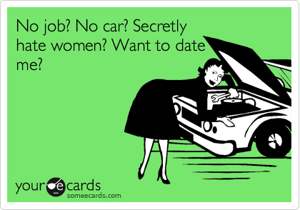 dating someone with no job or car