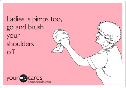 Image result for brush your shoulders ecard"
