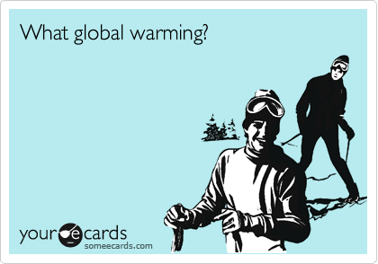 What global warming?