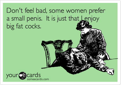 Women Who Prefer Small Penis