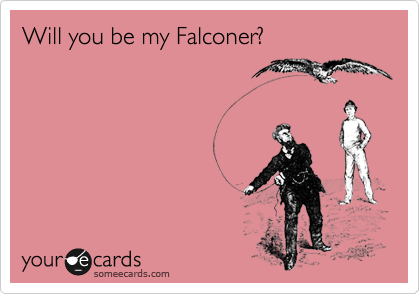 Will you be my Falconer?
