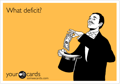 What deficit?
