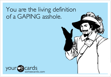 definition of gaping asshole Fisting pissing squirting