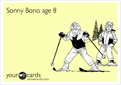 Sonny Bono age 8