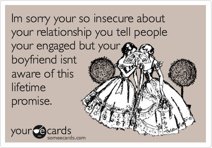 insecure people ecards