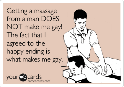 black gay massage meme