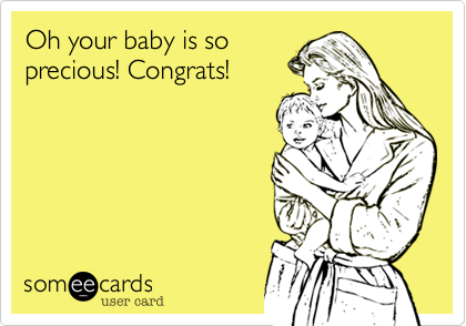 Oh your baby is so
precious! Congrats!