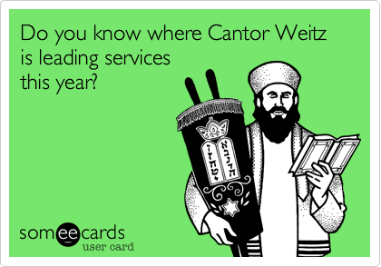 Do you know where Cantor Weitz is leading services
this year?