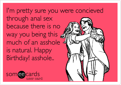 Birthday Anal