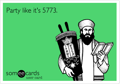 Party like it's 5773.