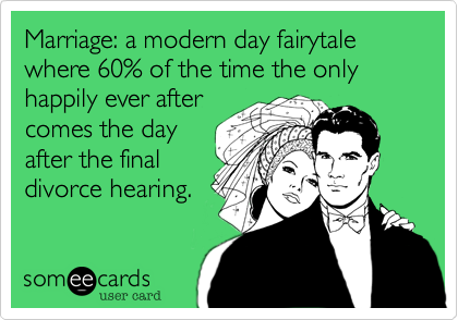 Happily ever after divorce