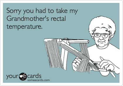 Rectal Temperature Drawings Rectal Temperature Drawings