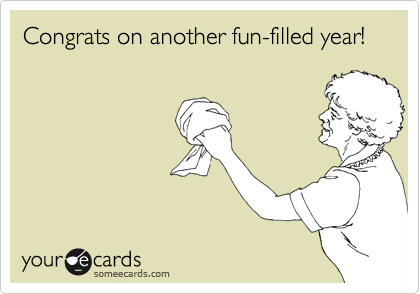 Congrats on another fun-filled year!