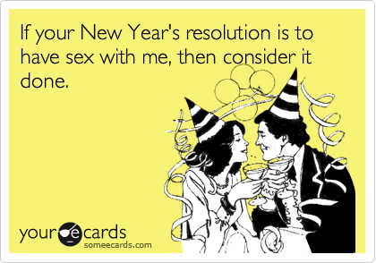 New Year Sex