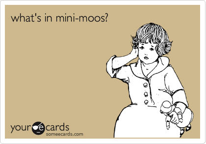what's in mini-moos?