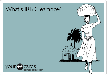 What's IRB Clearance?