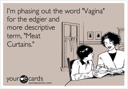 I M Phasing Out The Word Vagina For The Edgier And More
