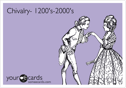 Chivalry- 1200's-2000's
