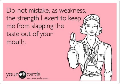 Weakness To Strength: Mistakes