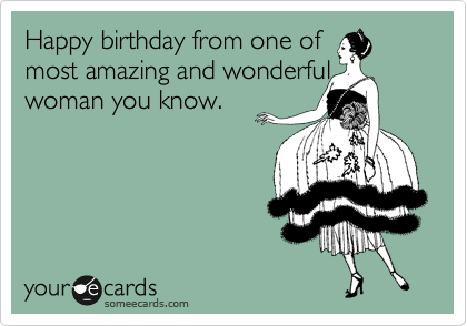 happy birthday ecard funny for women