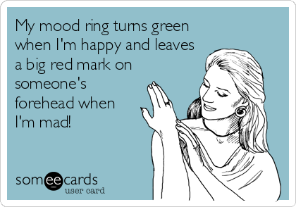 My mood deals ring is green