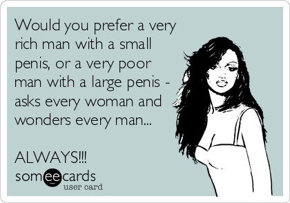 Women Who Prefer Small Penis