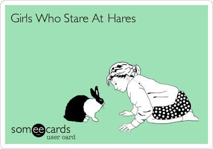 Girls Who Stare At Hares