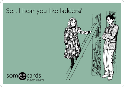 So... I hear you like ladders?