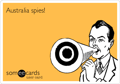 Australia spies!
