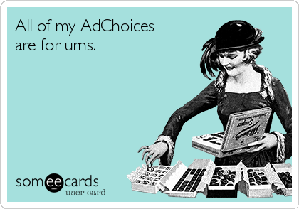 All of my AdChoices
are for urns.
