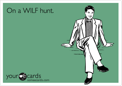 On a WILF hunt.