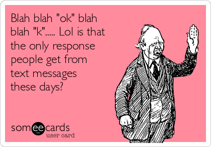 How to Respond to LOL - Texting