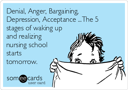 denial anger bargaining depression acceptance