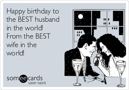 happy birthday ecards for husband