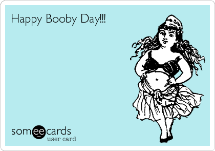Happy Booby Day!!! 